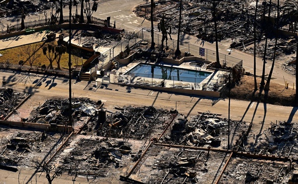 La Californie espère  désespérément un " cessez-le-feu"!