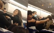 Vidéo : Une bagarre horrible à bord d'un avion Tunisair