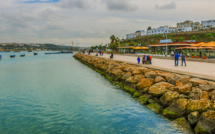 Démolition du club nautique de la Marina de Bouregreg à Rabat