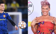 Cristiano Ronaldo rend une faveur à la chanteuse Pink