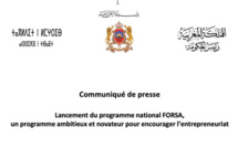 Lancement du programme FORSA