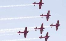 La patrouille de voltige "La Marche Verte" fait sensation à Toulouse