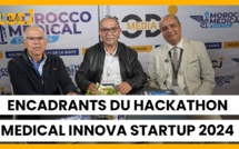 Encadrants du Hackathon Medical Innova Startup 2024 morocco medical expo 2024