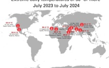 En 2024, le thermomètre explose : Plus de 50 °C dans dix régions du Monde