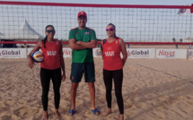 Championnat arabe de beach-volley : la sélection marocaine féminine se hisse en finale