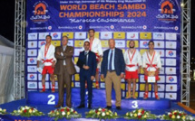 Trois Marocains médaillés de bronze au 4e championnat du monde de Sambo Beach à Casablanca