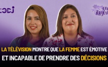 La télévision montre que la femme est émotionnelle et incapable de prendre des décisions