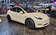 ​Mondial de Paris 2024 : La Tesla Model Y 7 places fait sensation