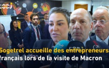 Sogetrel accueille des entrepreneurs français lors de la visite de Macron