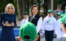 SAR la Princesse Lalla Hasnaa et Madame Brigitte Macron visitent le jardin d’essais botaniques de Rabat